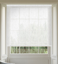 Vision Texture White - 5% Magic Screen Roller Blind